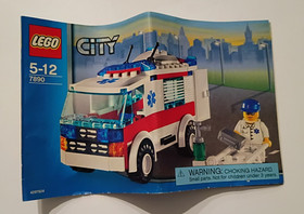 Lego City, #7890, Ambulance, Pre-Owned, in box