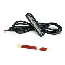1Pcs 15 Red Leds Waterproof Motorcycle Led License Plate Light,Brake Stop