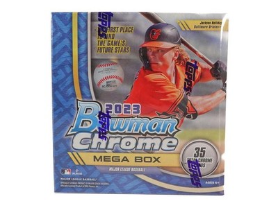 2023 BOWMAN CHROME BASEBALL MEGA BOX (35 Cards) MLB Brand New Factory Sealed QTY