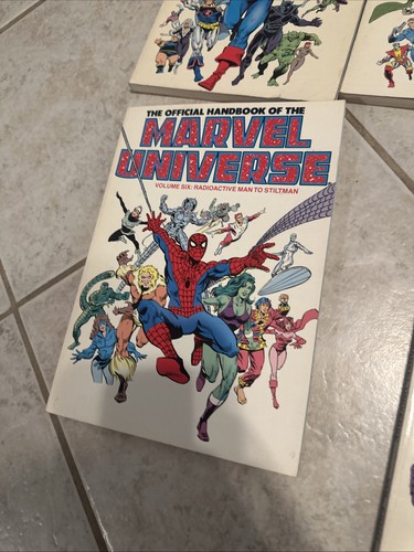 The Official Handbook of the Marvel Universe VOLUME 1-6, 8-10 TPB LOT - Picture 11 of 23