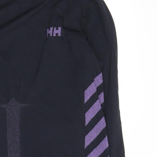 Top pulóver para mujer Helly Hansen negro cuello falso L - Imagen 11 de 12