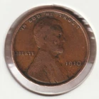 116 Year Old Collectible 1910 US Lincoln Wheat Penny Collectors Collection Coin