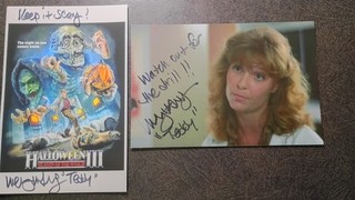 WENDY WESSBERG As TEDDY 2 Hand Signed Autograph 4X6 Photo S HALLOWEEN III