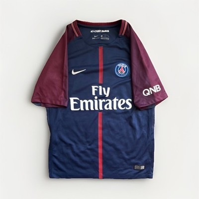 Nike Paris Saint-Germain Neymar Jr #10 Soccer Jersey Navy Burgundy