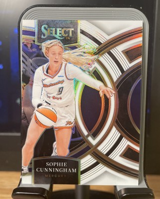 2024 Select WNBA Sophie Cunningham White Premier Level /99 Indiana Fever  