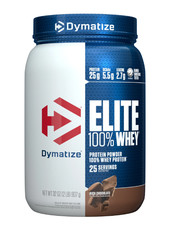 Dymatize Elite 100 Whey Protein, Rich Chocolate, 2 lb