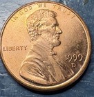 almost perfect 1999D Lincoln cent. DDO on mint Mark,date and e pluribus unum ￼ — photo 2