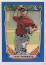 2014 Bowman Prospects Chrome Blue Refractor 233/250 Chase Anderson #BCP62 9eo