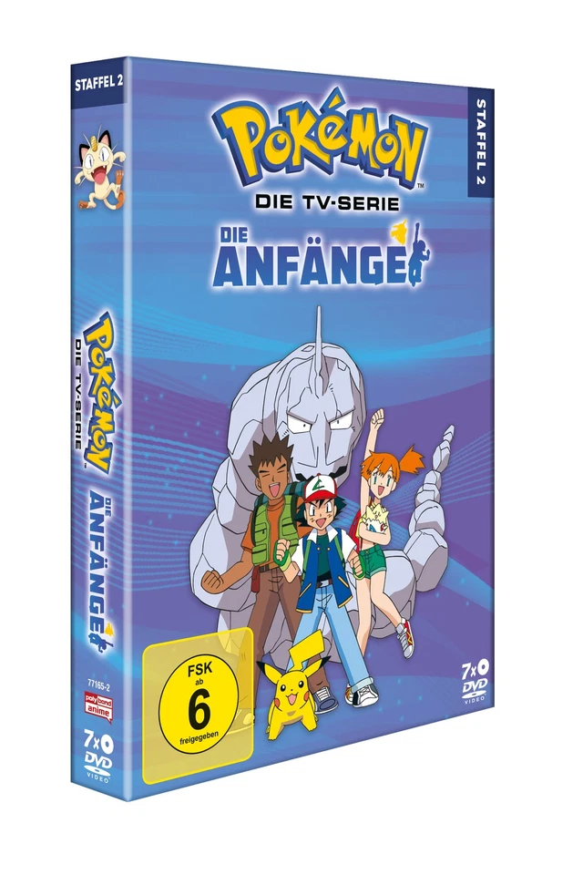 Pokémon - Die TV-Serie: Die Anfänge - Staffel 2 DVD *NEU*OVP*