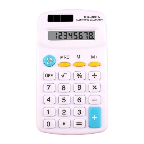 Calculator with 8-Digit Display, Desktop Style Calculator, Multicolor - Picture 11 of 15