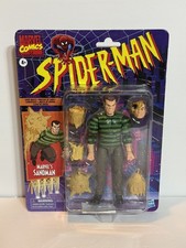 HASBRO MARVEL LEGENDS SPIDER-MAN RETRO 6  MARVEL'S SANDMAN ACTION FIGURE  N-9