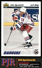 John Ogrodnick 1991-92 Upper Deck #476 New York Rangers