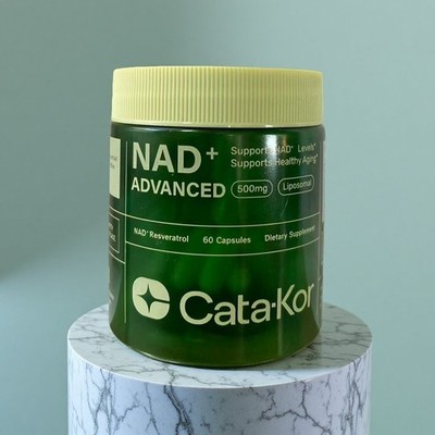 Cata-Kor NAD+ Booster Alternative-Liposomal NAD W/Resveratrol - High Purity