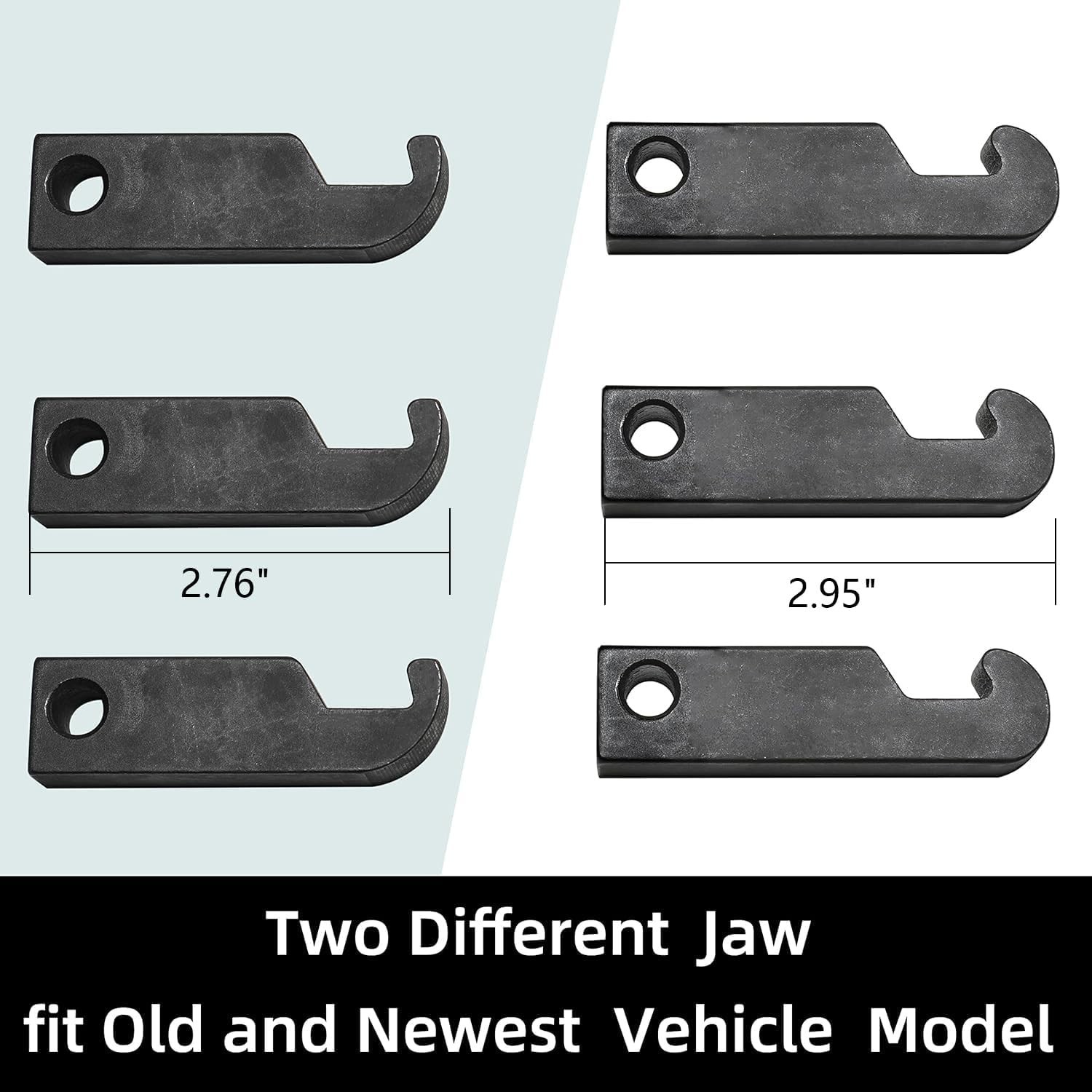 Durable Harmonic Damper Pulley Tool with Black Anti-Oxidant Finish - 4.53 lbs thumbnail 8