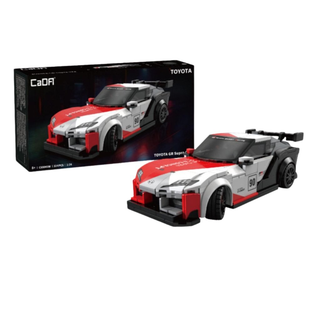CaDA C55041W Toyota GR Supra GT4 Car Plastic Brick Set - Image 9