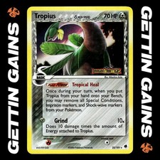 Tropius - 23/101 - Reverse Holo - Dragon Frontiers - Pokemon Card - MP