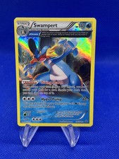 2015 Pokemon XY Primal Clash Swampert Alpha 36/160 Holo Rare LP/MP
