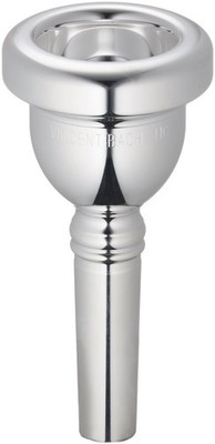 Bach Trombone Mouthpiece, Size 6 1/2A, Silver Plated (for narrow bore trombones)