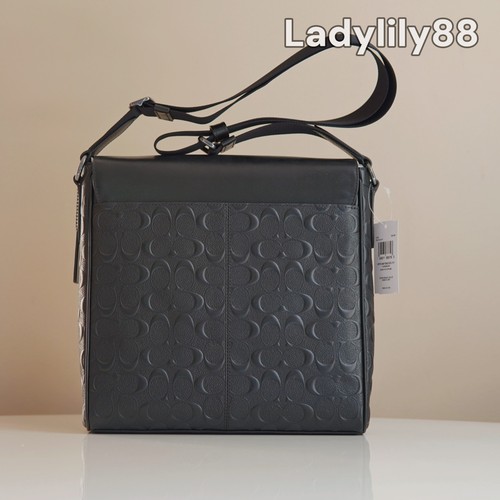 NWT Coach 4006,4007,CZ399 Houston Map Bag In Signature Smooth Leather - 第 16/47 張圖片