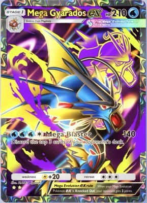 (ENG) [instant] Mega Gyarados ex - Full Art - two stars- Pokemon PTCG Pocket