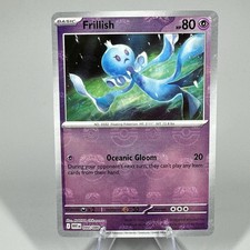 Frillish 044/086 Master Ball Reverse Holo White Flare Pokémon Card