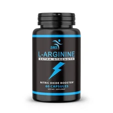 Extra Strength Nitric Oxide Supplement L Arginine 3X Strength Highest Potency