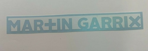 MARTIN GARRIX LOGO 2 Die Cut Vinyl Sticker DJ EDM CLUB HOUSE DANCE TRANCE DUBSTE - 第 1/3 張圖片