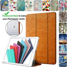 iPad 10.2" 8th 7th Gen 10.9 Pro 9.7 12.9 10.5 Case Smart Magnetic Orng Txtur
