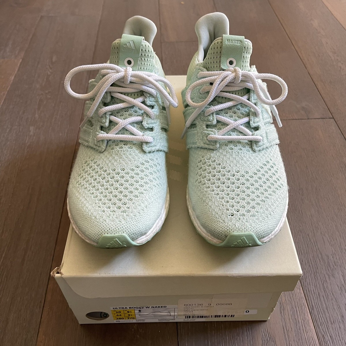 adidas X Naked Ultra Boost 1.0 LTD 'Waves' Light Aqua BB1141 adidas X Naked Ultra Boost 1.0 LTD 'Waves' Light Aqua BB1141