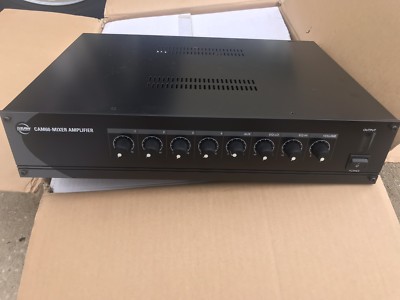 EAW CAM60 - Mixer Amplifier 5-Input  1-Output Rack Mount 60W 4-Channels NEW!