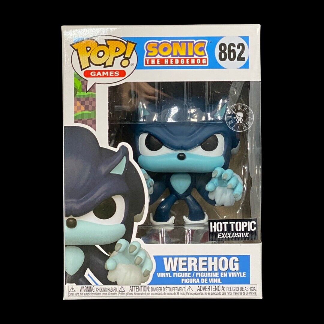 Funko Pop! Games: Sonic - Werehog 862 Special Edition - Funko