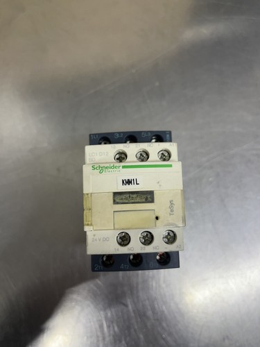 Schneider Telemecanique LC1 D12 BD Contactor 24V Coil 10Hp 600v Max Made France - Picture 2 of 8