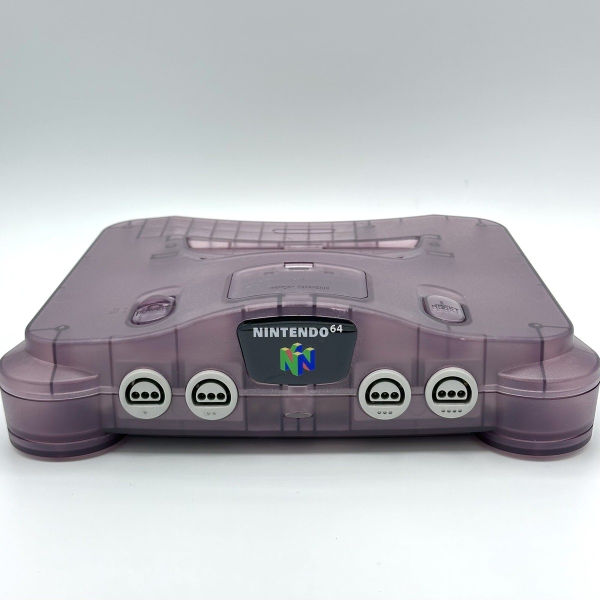 NEW Nintendo 64 N64 Limited Clear Atomic Purple Custom Console