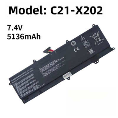 C21-X202 battery for Asus S200 S200E X202E X201E laptop | eBay