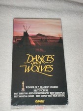 1990 Dances With Wolves VHS NEW AND SEALED