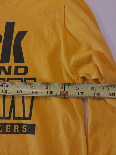 Pittsburgh Steelers NFL Pro Line Black & Yellow Herren Gr. S Langarmshirt - Bild 8 von 9