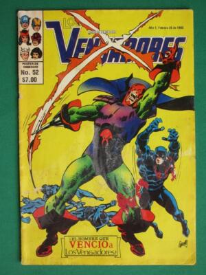 AVENGERS #52 1st APP OF THE GRIM REAPER Black Panther SPANISH MEXICAN NOVEDADES