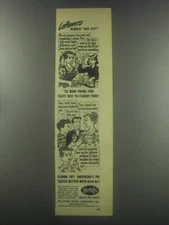 1947 Herb-Ox Bouillon Cubes Ad - Leftovers always got left