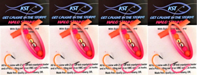 TROUT KOKANEE FISHING TACKLE 4 NEW PORANGE SPINNER FISHING LURES!!!