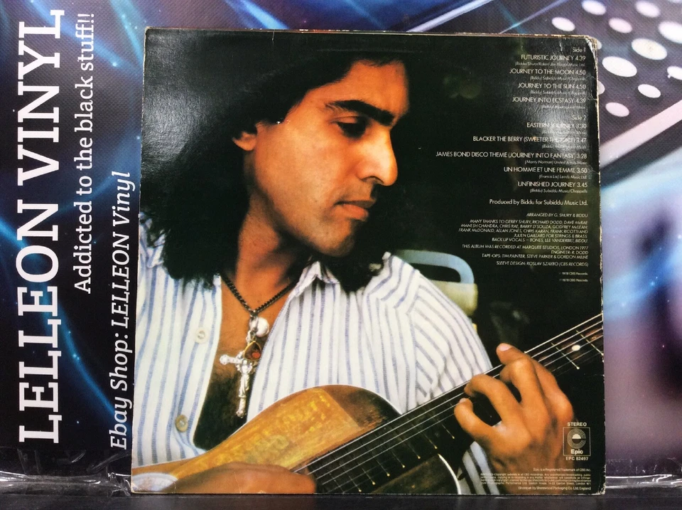 Futuristic Journey Biddu Orchestra LP Album Vinyl Rec EPC82497 A1/B1 World 70’s - Image 2 of 4