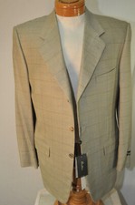 NWT Corneliani Vogue US Size 40 Eu 50 3-button Silk Wool Sport Coat Italy 850