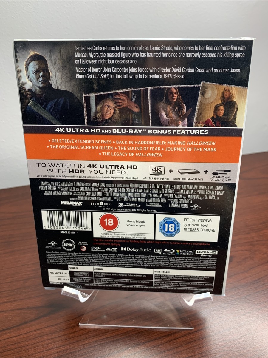 Halloween: Titans of Cult Steelbook (4K UHD+Blu-ray+2 Pins