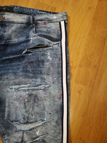 Jordan Craig Legacy Edition Distressed, Paint, Shorts 2 Pair Big Man Size 50 - Picture 7 of 9