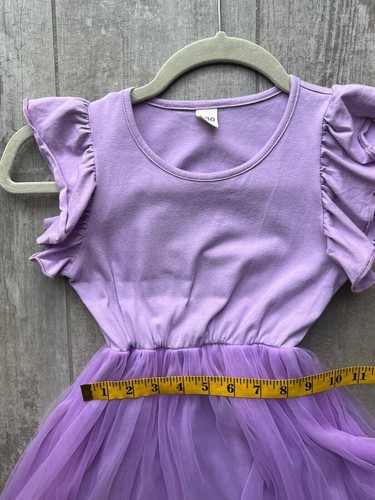 Los Angeles Boutique Girls Tutu Tulle Lavender Purple Party Sundress READ Cute 7 - Picture 11 of 14