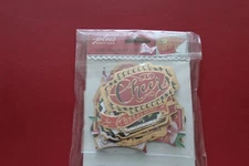 ** Christmas Jolee's Boutique "Christmas Card Sentiment Stickers" 20 Rare Pieces