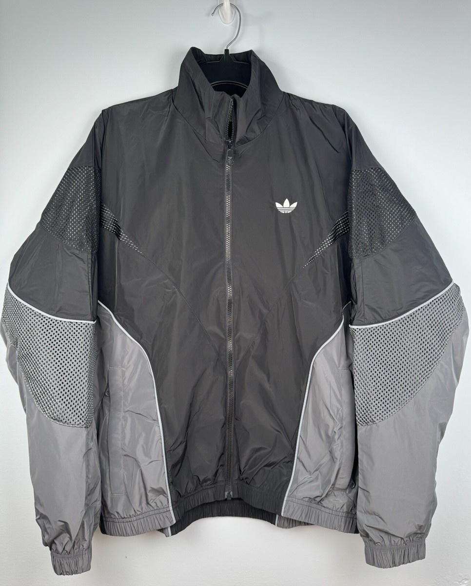 ● ADIDAS ORIGINALS ● WOVEN TRACK TOP JACKET MENS SIZE L-XL ADIDAS ORIGINALS REKIVE WOVEN TRACK TOP $120