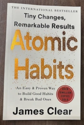 Atomic Habits by James Clear Build Good Habits Free Shipping Brand New