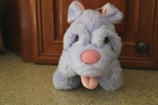 Commonwealth Plush Krinkles the Dog Purple Rare Vintage