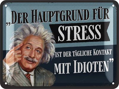 Retro Metal Tin Sign Sayings Sign Poster with Quote, 15x20cm