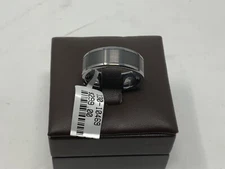 TRITON MEN'S 8mm TUNGSTEN CARBIDE WEDDING BAND RING Size 9.5 SAMPLE Retail $299